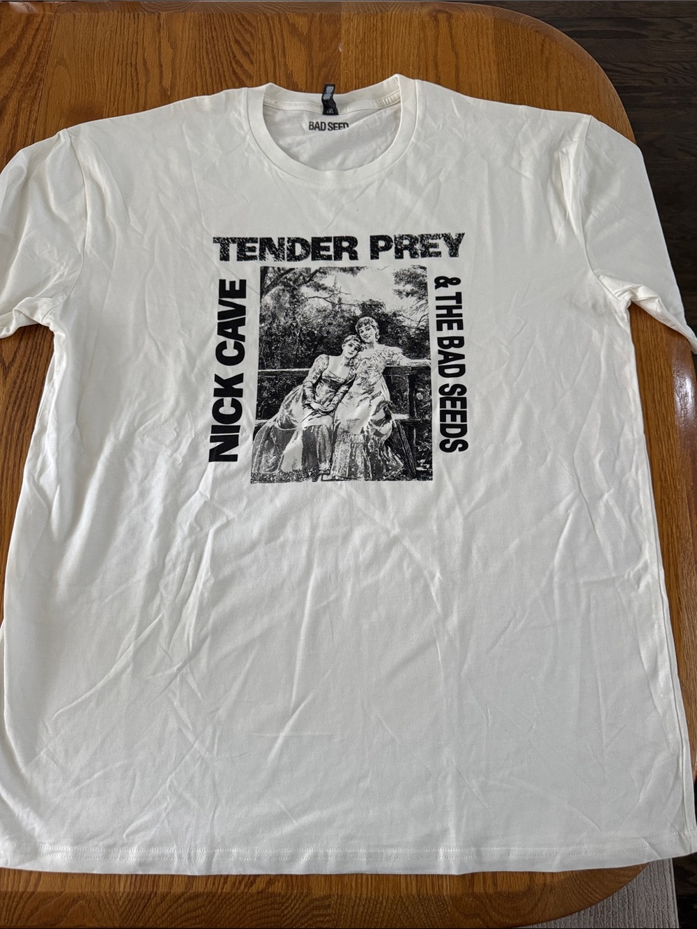 Nick Cave & The Bad Seeds 'Tender Prey' Short Sleeve Graphic Tee - White